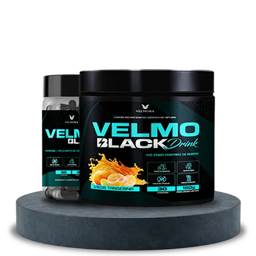 Combo Velmo Black - 1 Tangerina + 1 Cápsula