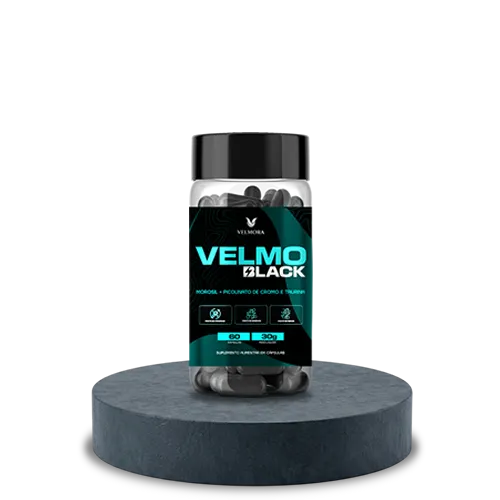 Velmo Black Cápsula - Tratamento para 1 mês